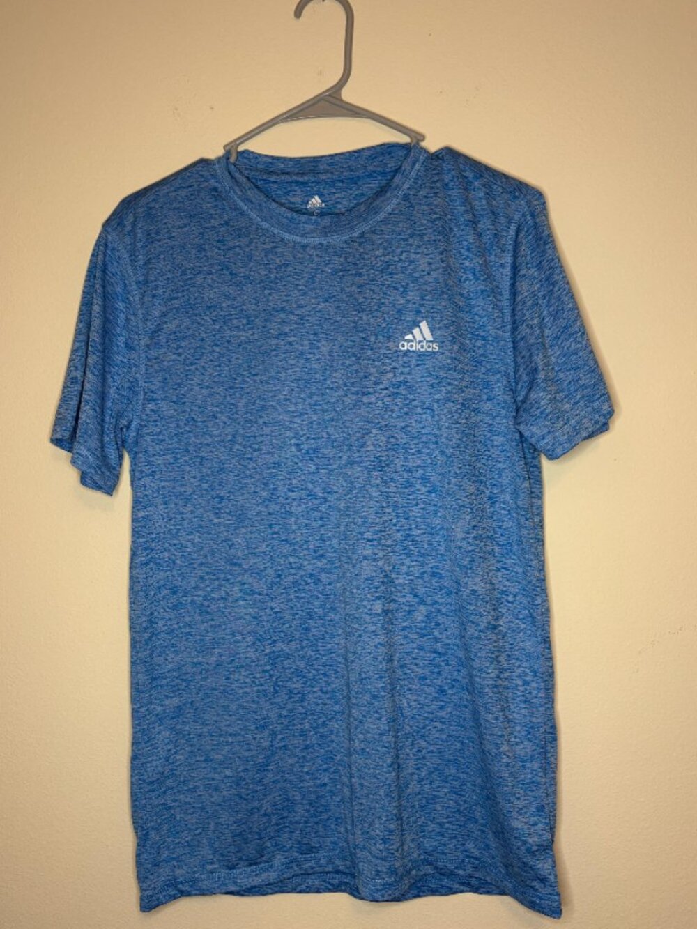 NWOT Adidas Men's Golf Shirt Blue Dry Fit, Size S